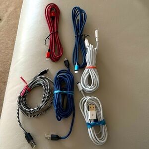 USB to lightning connectors, NWOT
Different lengths